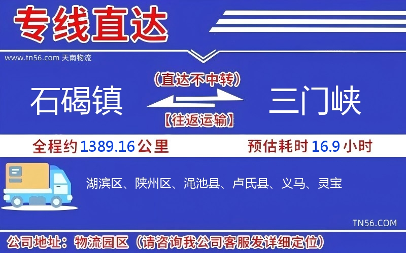 石碣鎮(zhèn)到三門峽物流公司