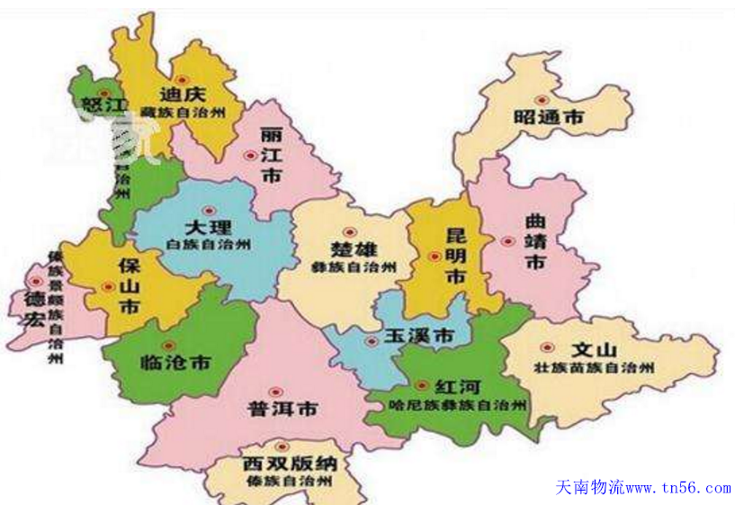 云南省地圖www.szxlsf.com